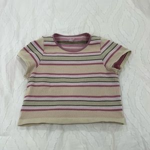 Urban outfitters out from under striped crop xs/s